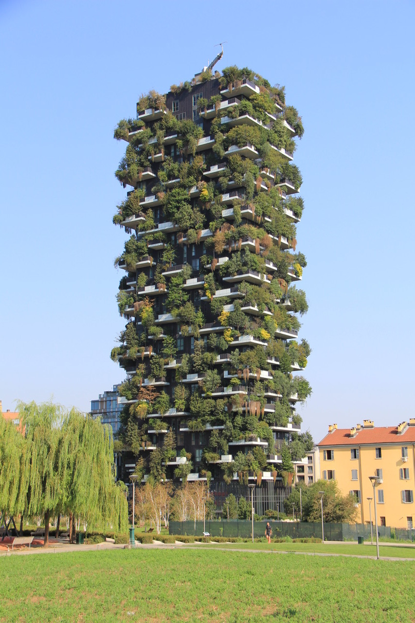 Bosco verticale - Milano (crédit photo : PY Delcourt)
